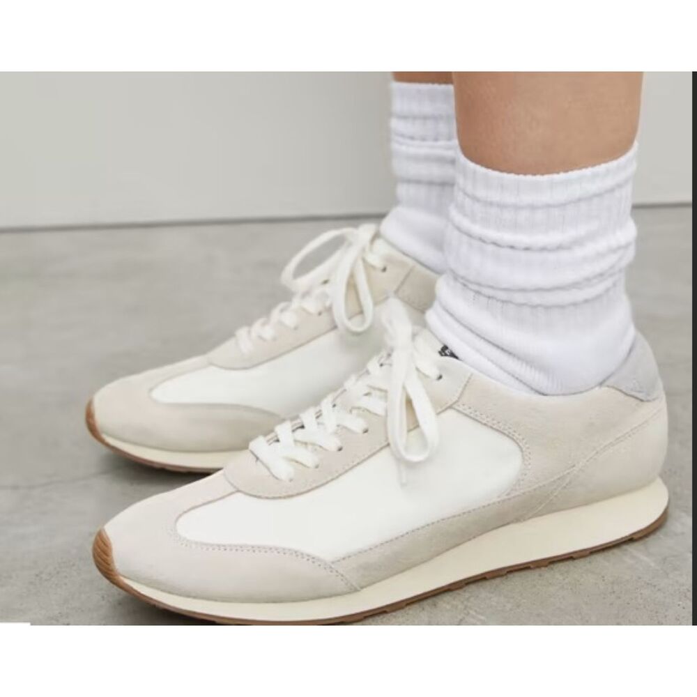 EVERLANE‎ Suede Womens Tread Sneakers Grey Sz 11